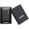 Zippo Classic 218ZL, матовая чёрная, с бензином 218ZL_3141